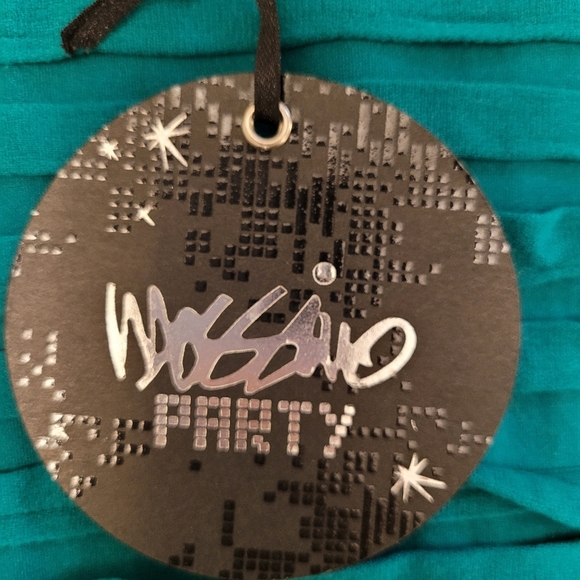 NWT - Mossimo Party - Blue green dress - Picture 6 of 9
